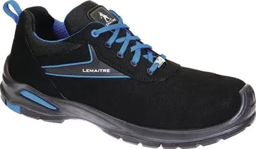 Sicherheitsschuh Paul Gr.40 schwarz/blau S3 SRC ESD EN20345 Mikrofaser LEMAITRE
