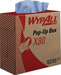 Wischtuch WypAll® X80 8295 L427xB212ca.m m blau 1-lagig 5 Boxen/KT WYPALL