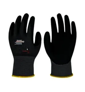 Handschuhe FlexMech 663+ Gr.7 grau/schwa rz EN420,EN388,EN407 PSA II HONEYWELL