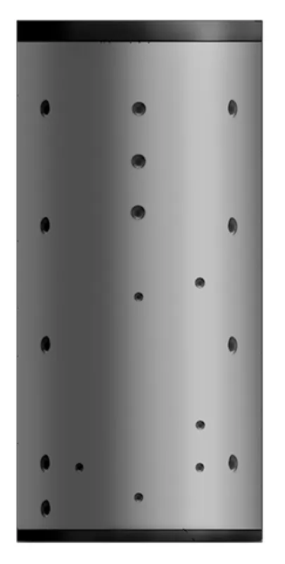 NO Speicher, TPSK 1500, Trennpuffersp. 1500l, inkl. Kälteisol., ohne Wärmeisol.