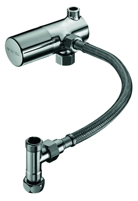 SCHELL Eckventil-Thermostat Set Anschlussset Flexibel, chrom