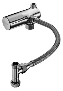 SCHELL Eckventil-Thermostat Set Anschlussset Flexibel, chrom – Bild 2