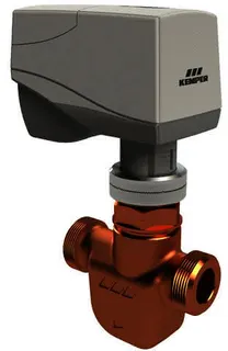 KEMPER KHS CoolFlow Kaltwasser-Reg.Vent. mit Stellantrieb 230V, AG DN 15