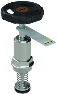 KEMPER NIRO KRV-Oberteil aus Edelstahl inkl. Rückflussverhinderer DN40