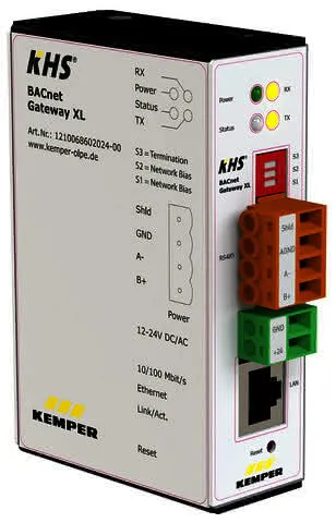 KEMPER BACnet Gateway XL KHS f. MASTER 2.0/2.1