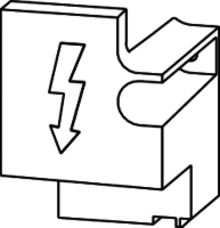 Klemmenabdeckung Netzanschluss 825/925/MEPA Orbit IR