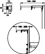 nextVIT Wandwinkel Einzelmontage – Bild 3