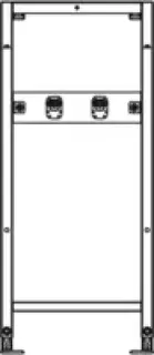 nextVIT Montageelement Dusch und Badewannenarmatur AP – Bild 2