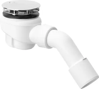 Viega Ablaufgarnitur Domoplex 6929 in 90mm x DN40/50 Kunststoff verchromt – Bild 2