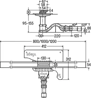 Viega Duschrinne Advantix Cleviva 4981.10 in 800mm – Bild 4