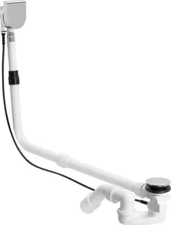 Viega Ab-/Überlauf Multiplex Visign M9 6171.12 in 1070mmxDN40/50 verchromt – Bild 2