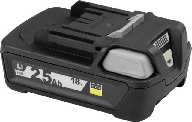 Viega Akku 18V Lithium-Ionen 2488.63 in 2.5Ah Kapazität