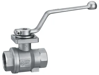 Gewinde-Kugelhahn Edelstahl 87E-1/2"-DVGW-W IG/IG PN10