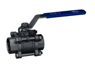 Gewinde-Kugelhahn Edelstahl dreiteilig 911-3/4" IG/IG PN64