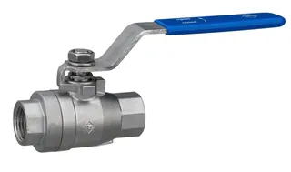 Gewinde-Kugelhahn Edelstahl 842.0-2" IG/IG Hebelgriff PN64