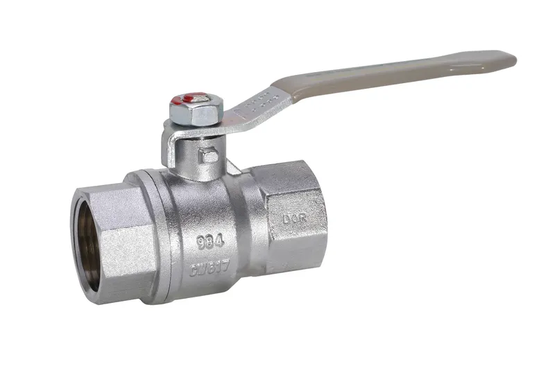 Gewinde-Kugelhahn Messing 984.0-1" IG/IG Hebelgriff PN40