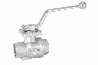 Gewinde-Kugelhahn Stahlguss 87S-2"-DVGW-G IG/IG PN16