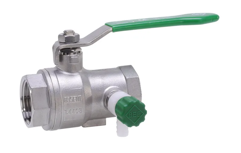 Gewinde-Kugelhahn Edelstahl 835ENT- 1 1/2" IG/IG Hebelgriff PN10