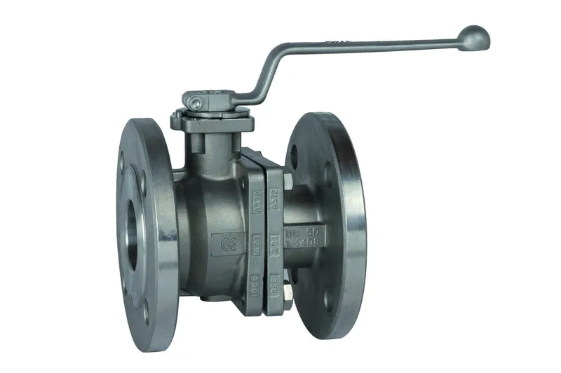 Flansch-Kugelhahn Edelstahl 71ME DN50 PN16 R27