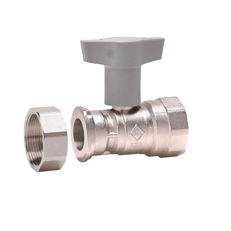 Pumpenkugelhahn Ms NI mit ÜWM ohne SV 982T.0 Rp 1 x G 1 1/2 mit ÜWM oh. SV
