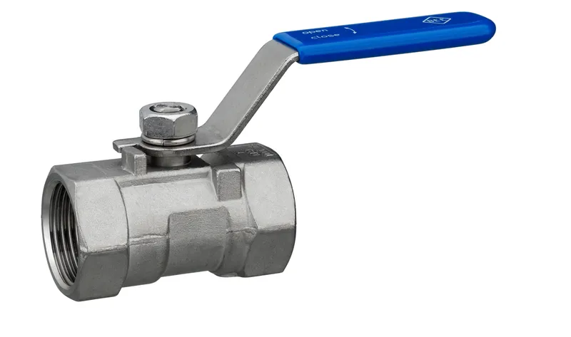 Gewinde-Kugelhahn Edelstahl 820-2" IG/IG Hebelgriff PN40
