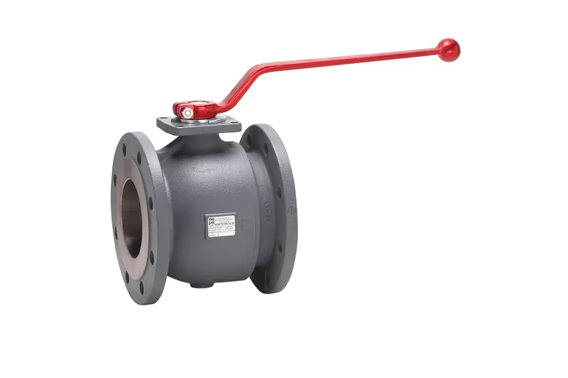 Flansch-Kugelhahn Sphäroguss KSL 75-50-16-F-R14