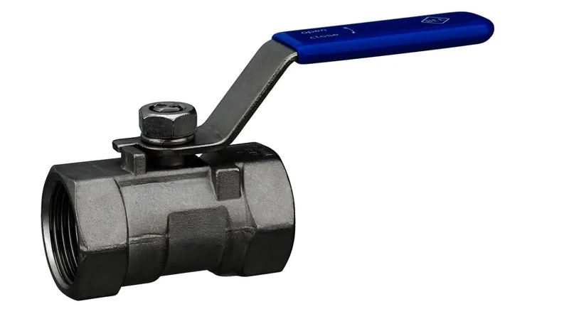 Gewinde-Kugelhahn Edelstahl 820-1 1/2" IG/IG Hebelgriff PN40