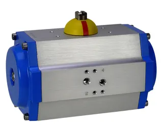 Pneumatischer Drehantrieb doppelwirkend GTD-78/90-V17-F05/F07-F