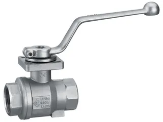 Gewinde-Kugelhahn Edelstahl 87E-1"-DVGW-G IG/IG PN16