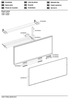 Keuco LS R. Lumos 14597, silber-erloxiert, 1400 x 650 x 60 mm – Bild 4