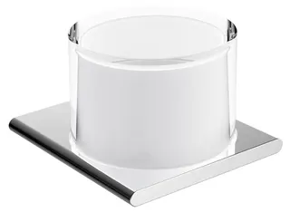 KE Lotionspender Edition 400 11552, kpl. Echtkristall-Glas, Bronze gebürstet