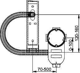 Keuco Rohbauset Kosmetikspiegel 17699, Mauerwerkmontage, mit Elektronikdose – Bild 2