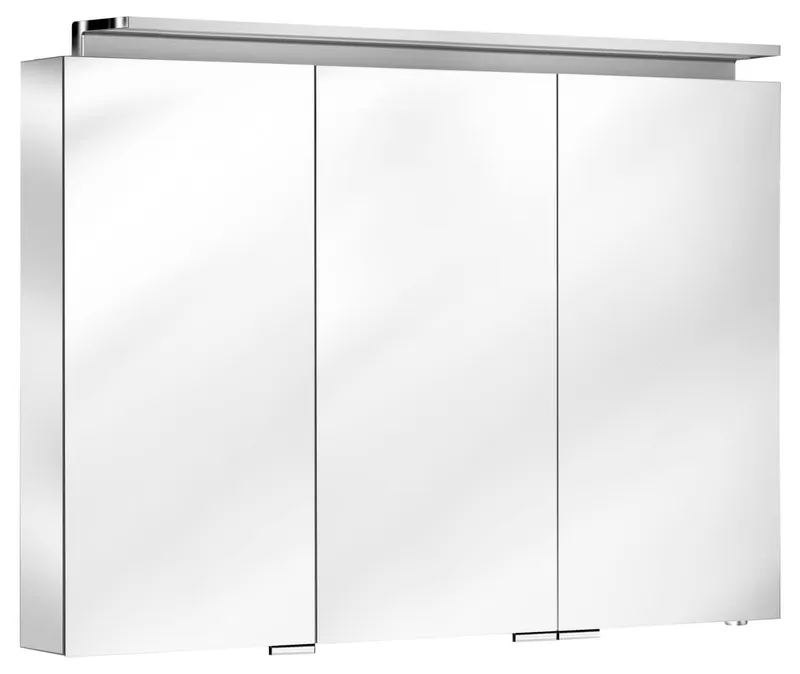 Keuco Spiegelschrank Royal L1 13606, silber-eloxiert, 1300x742x150 mm
