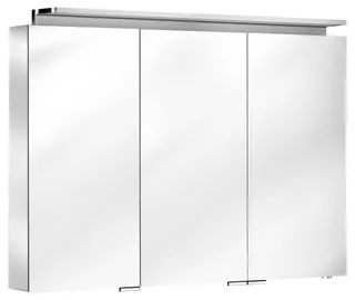 Keuco Spiegelschrank Royal L1 13604, m. Schubk., silber-eloxiert,1000x742x150 mm