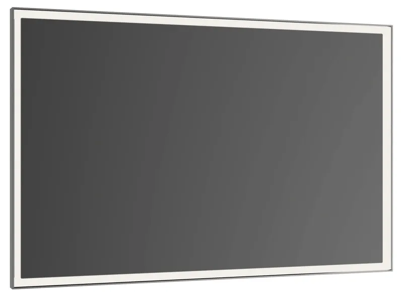 Keuco LS R. Lumos 14598, Spiegelheizung,silb-elox.,1000x650x60mm