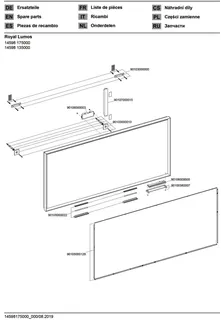 Keuco LS R. Lumos 14598, Spiegelheizung,silb-elox.,1400x650x60mm – Bild 4