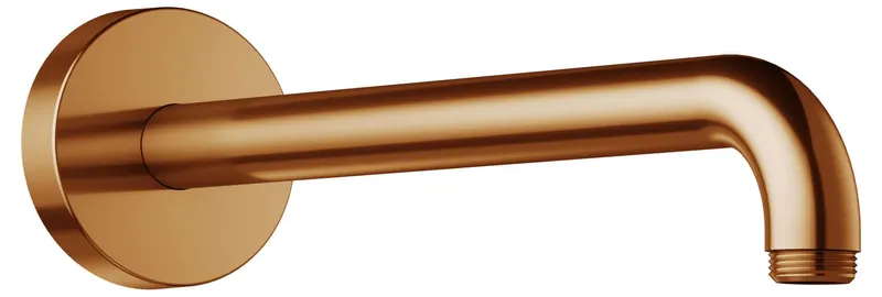 Keuco Brausearm Elegance 51688, Wandanschluss, 300 mm, Bronze gebürstet