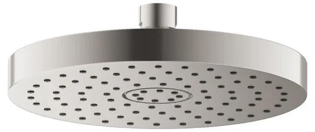 Keuco Kopfbrause Elegance 51686, rund, 180 mm, Nickel gebürstet