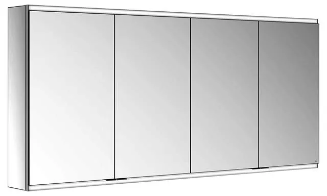 Keuco Royal Modular 2.0 SPS, bel. 80041, Vorb,4Steckd,sb-elox,1600x700x160mm
