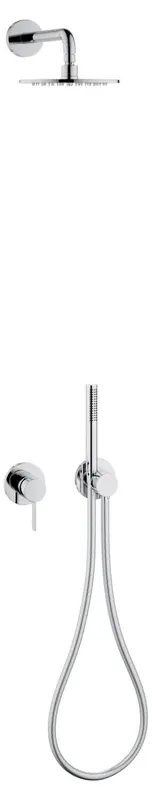 Keuco Brause-Set 3 IXMO Sets 59603, EHM, 2 Verbraucher, rund, verchromt