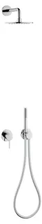 Keuco Brause-Set 3 IXMO Sets 59603, EHM, 2 Verbraucher, rund, verchromt