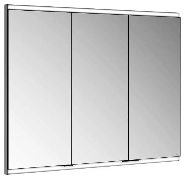 Keuco Royal Modular 2.0 SPS, bel. 80031, Einb,2Steckd,sb-elox,1000x700x160mm