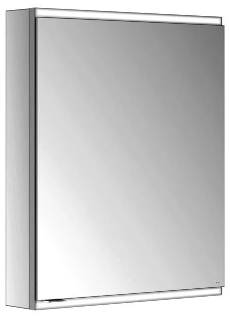 Keuco Royal Modular 2.0 SPS, bel. 80011, Vorb,1Steckd,sb-elox,600x700x120mm
