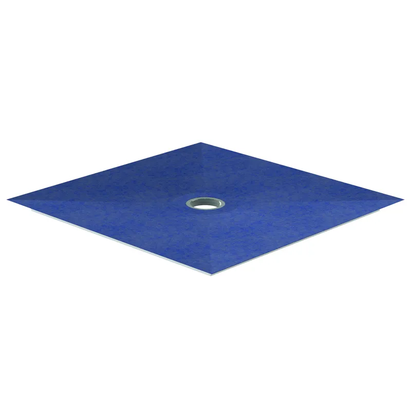 SD barr-frei Dusche PLAN Abl. KESSEL R 1000x1000x45 Abl.mittig