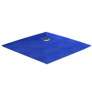 SD barr-frei Dusche PLAN Abl. KESSEL R 1500x1500x60 Abl.300/300