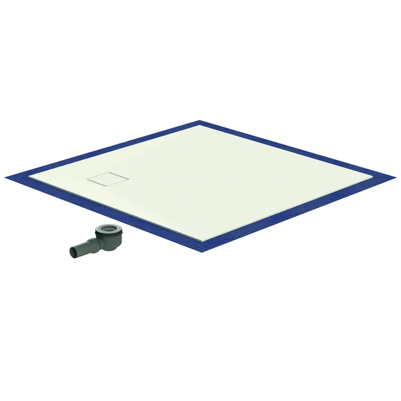 SD barr-frei Dusche Mineral 001 Quadrato 1000x1000 mm, Ablaufpos. 230/230 mm