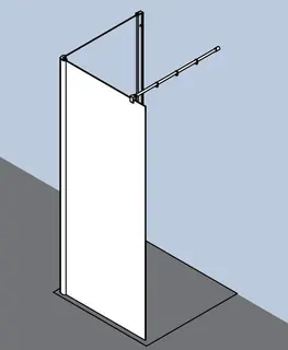Kermi WALK-IN ATEA TWF 1400x 1850 BV: 1380-1405 WEI ESG klar – Bild 2