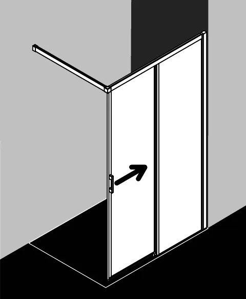 more4YOU Gleittür LIGA J2R 1200x 2000 BV: 1175-1200 SIHG ESG klar
