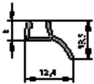 Kermi 6925 1x Dichtleiste 1216 8 Länge: 2000 mm – Bild 2