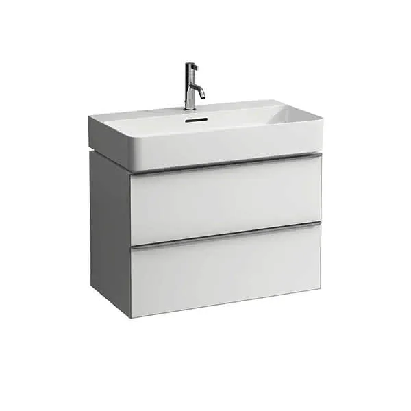 Laufen WTU SPACE 408x735x500 2 Schubl m.Griff f.WT H810285 weiß matt